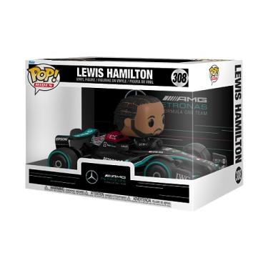 Imagem de Funko Pop! Ride Super Deluxe: Racing - Lewis Hamilton 308 mercedez f1 formula 1