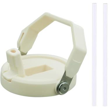 Imagem de Dreamfocus Tampa de substituição com alça à prova de vazamento de 1,134 g para Stanley Quencher H2.0 e ProTour Tumbler, não serve para copos de 850 g