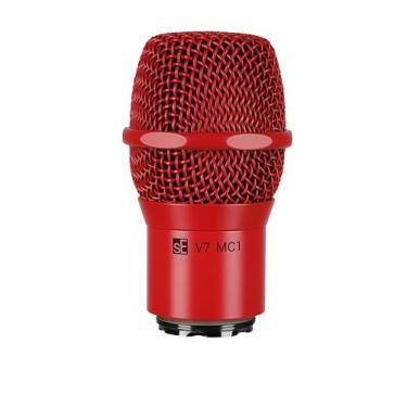 Imagem de SE Electronics V7-MC1-RED V7 Cápsula de microfone para sistemas sem fio Shure, vermelho