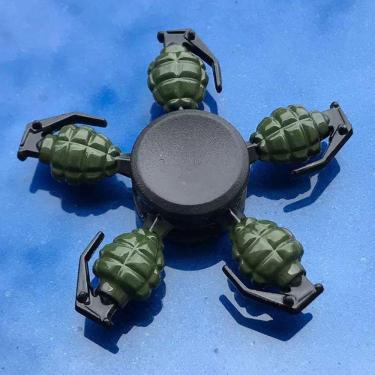 Imagem de Hand Spinner Aço Fosco 6,0cm - Coordenação Motora