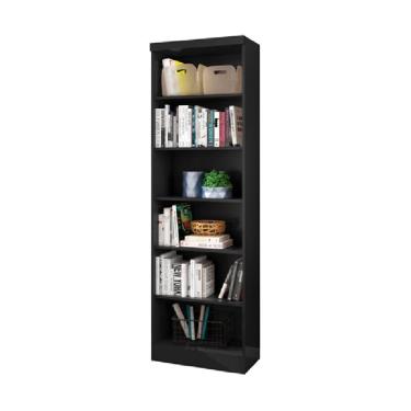 Imagem de Livreiro 5 Prateleiras Preto - Linus