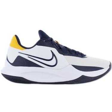 Imagem de Nike Tênis masculino Downshifter, Branco Midnight Navy University dourado, 40