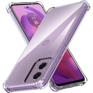 Imagem de Capa Capinha Transparente para Motorola MOTO G24 Anti Impactos - HREBO