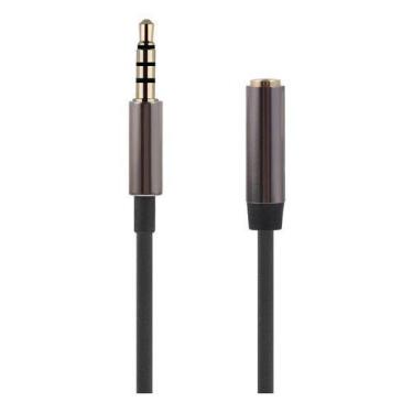 Imagem de Cabo Extensor P3 4 Vias P/ Microfone Celular Headset Fone - Comprei On