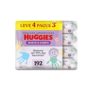 Imagem de Lenço umedecido huggies rosto e corpo