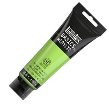 Imagem de Tinta Acrílica 118ml Liquitex Basics Yellow Green Brilliant