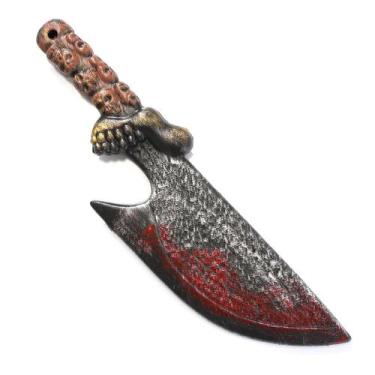 Imagem de Faca Grande Com Sangue Acessório De Halloween Abrakadabra - Diversos, 