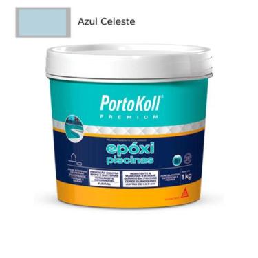 Imagem de Rejunte Especial Piscinas Epoxi 1KG PortoKoll Premium