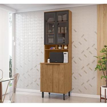 Imagem de Paneleiro 70cm 4 Portas Toscana Espresso Móveis