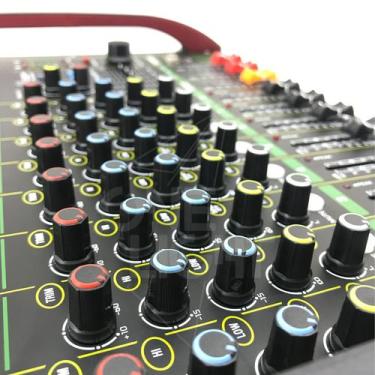 Imagem de Mesa De Audio Profissional 8 Canais Briwax Bp-6172, Bivolt