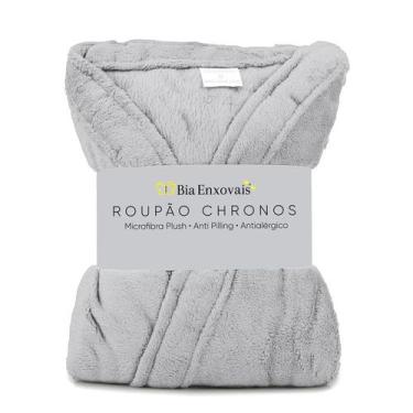 Imagem de Roupão kinomo chronos microfibra inverno adulto unissex - gg - SAFIRA 