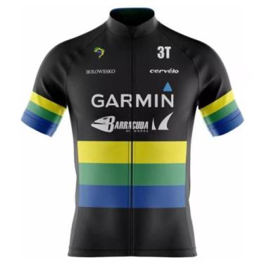 Imagem de Camisa de Ciclismo Time Garmin Barracuda Full Ziper - Free Force, M