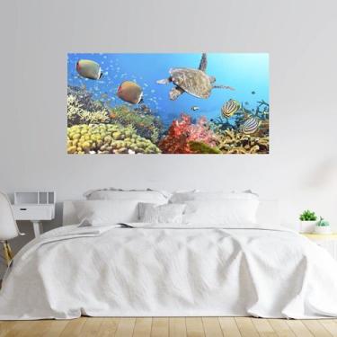 Imagem de Painel Adesivo Papel de Parede Oceano N012174 2,00X1,00M - Adesivo BR