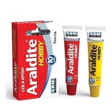 Imagem de Araldite Hobby Cola Epóxi 10 Minutos 23 Gramas Tek Bond - BRASCOLA