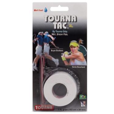Imagem de Overgrip Tourna Tac (Pacote com 3 unid.), Branco