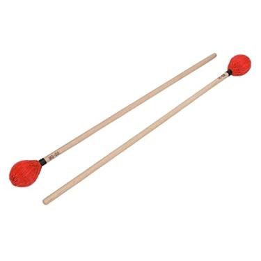 Imagem de Novos Maletes de Xilofone Intermediários MQ-06 - Alças de Bordo Com Anéis de Vinil Preto - Perfeitos para Tocadores de Marimba e Xilofone (Vermelho)