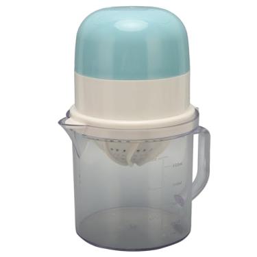 Imagem de Mini Espremedor Manual Akozon - Espremedor Compacto de Laranja e Limão para Uso Doméstico - Copo Fácil para Suco de Frutas - Espremedor de Frutas Cítricas Ideal para Sucos