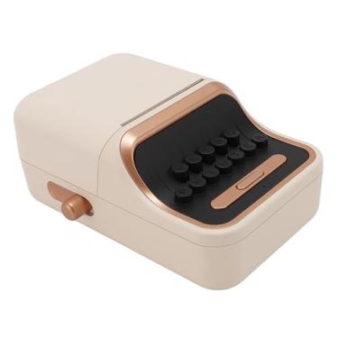 Imagem de Máquina Fabricante de Etiquetas, Impressora Térmica Portátil de Etiquetas Bluetooth para 30-52 Mm, Impressora de Etiquetas de Remessa Vintage, para Escritório Doméstico