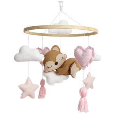 Imagem de Móbile de Berço para Bebê Raposa Menina