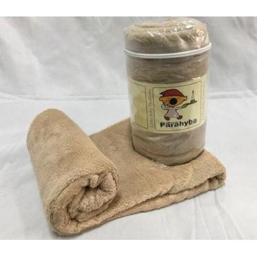 Imagem de Cobertor Microfibra bebe Bege - KIT COM 2 PEÇAS - COBERTORES PARAHYBA,