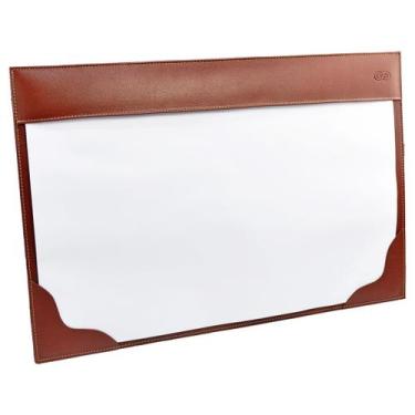 Imagem de Kit Risque Rabisque ARQUIT em Couro + 2 Refil Galvani, Marrom Pinhão