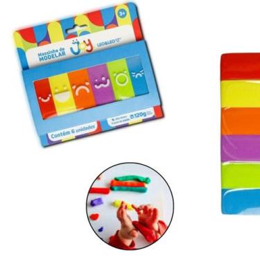 Imagem de Massa de Modelar Joy 120g - Diversão Criativa para Crianças - Leo e Le