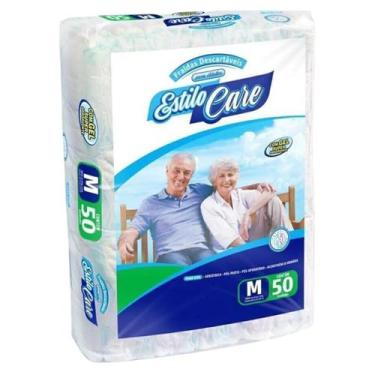 Imagem de Fralda Geriatrica Estilo Care Hiper Sem Vazamentos, XG