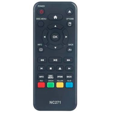 Imagem de NC271 NC271UL Controle remoto de substituição de áudio compatível com Philips BDP1502 Blu-Ray Disc/DVD Player BDP1502/F7 Blu-ray e DVD Player