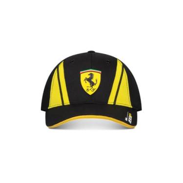 Imagem de Boné Ferrari WEC 499P Oficial 2024  Edição Especial Le Mans, Preto, U