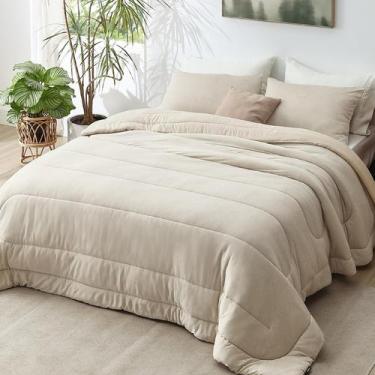 Imagem de Conjunto de edredom Bedsure Queen Size Cooling/Warm, 3 peças