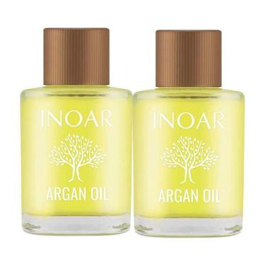 Imagem de Kit 2 Óleo Capilar Inoar Argan Oil System 7ml