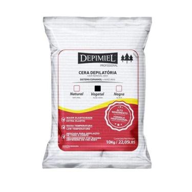 Imagem de Cera Depilatoria Depimiel em perolas Vegetal com Aloe Vera 10kg
