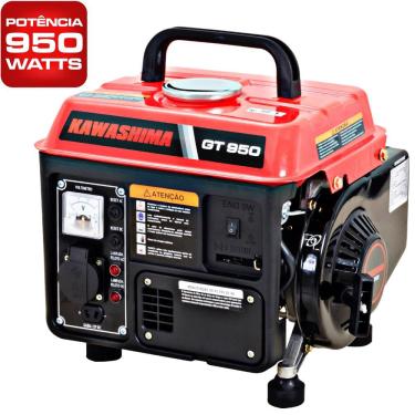 Imagem de Gerador de Energia Monofásico Kawashima GT950 950W 220V Ideal Para Ferramentas e Eletrodomésticos