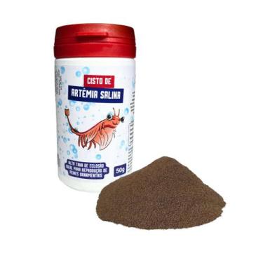 Imagem de Cisto de Artêmia Salina 50g Ovos de Artemia Betta - Hanimal