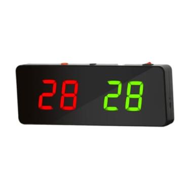 Imagem de oshhni Billiards Electronic Scoreboard Recarregável Profissional Multifuncional Robusta para Score de Baseball Keeper 10.2x3.7x1.2inch