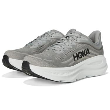 Imagem de HOKA Tênis masculino Bondi 9, Cinza galáctico/cinza estelar, 10.5 X-Wide