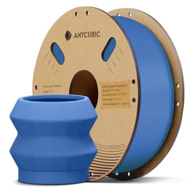 Imagem de ANYCUBIC Filamento Pla Fosco 1,75 Mm, Filamento Pla Para Impressão 3D 1,75 Mm, Precisão Dimensional +/- 0,02 Mm, Carretel De 1 Kg (2,2 Lbs), Azul Fosco