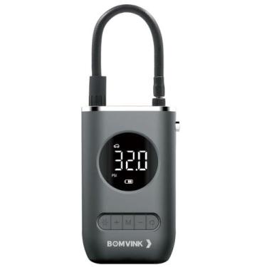 Imagem de Mini Portatil Bomba De Ar Calibrador Compressor Digital Led - Bomvink