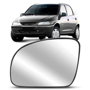 Imagem de Lente Retrovisor Celta 2000 2001 2002 2003 2004 2005 2006 - Sp Acessór