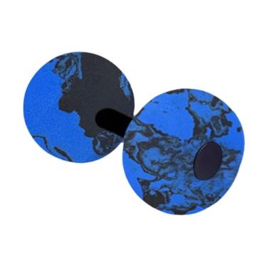 Imagem de oshhni Halteres para exercícios aquáticos, exercícios aeróbicos aquáticos profissionais, condicionamento físico em piscina, adultos, treinamento de natação, Azul E Preto