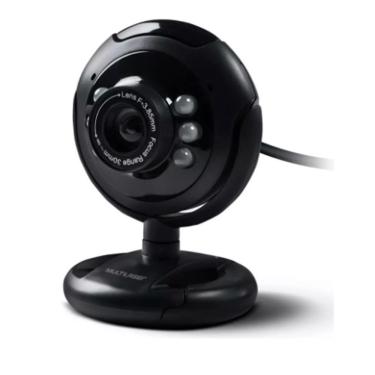 Imagem de Webcam 480k 16.0mp Multilaser Nightvision Com Microfone