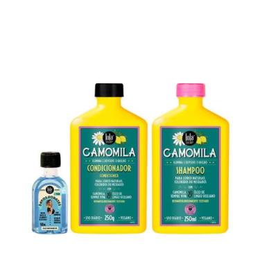 Imagem de Kit Lola Camomila Sh 250ml + Cond 250ml + Danos Vorazes Óleo Reparador