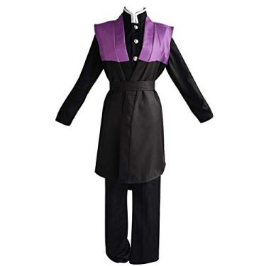 Imagem de Anime Genya Shinazugawa Cosplay Fantasia masculina Halloween (M)