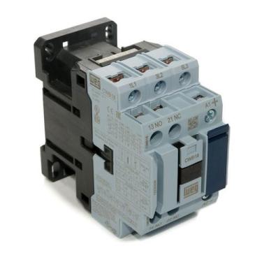Imagem de Contator 220V 18A Weg Tripolar 1NA 1NF CWB18-11-30D23