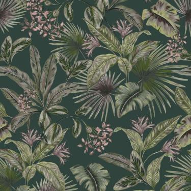 Imagem de Papel De Parede Botânica Hf Textura Verde 81369