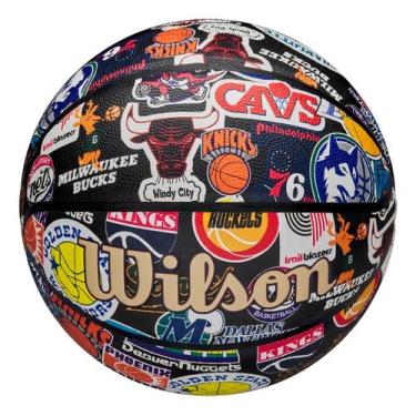 Imagem de Bola De Basquete Wilson Nba Oficial All Team Retro 7
