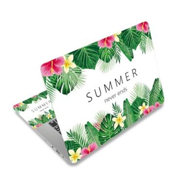 Imagem de 12,1 13 13,3 14 15,4 15,6 polegadas Laptop Skin Sticker Decalque Universal Vinil Netbook Adesivo reutilizável Notebook PC Arte Decalque Capa protetora, impermeável e resistente a arranhões (verão)