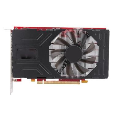 Imagem de Zyyini Placa Gráfica, 2GB GDDR5 128bit 4500MHz 6x Placa de Vídeo de Baixo Perfil HHDMI, Com Interface PCI Express X16, para Wins10 8.1 7 Sistemas de Segurança de Negociação Financeira