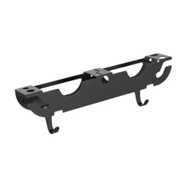 Imagem de Generic Suporte para esmerilhadeira angular, suporte de parede, organizador de ferramentas elétricas com 2 compartimentos, prático para armazenamento de