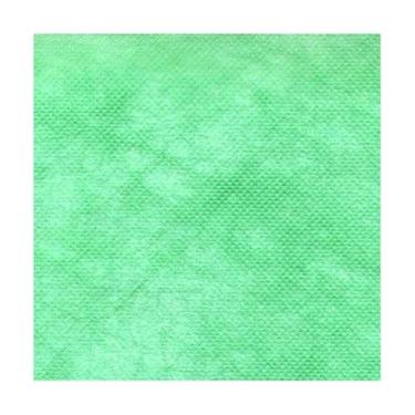 Imagem de Kit 10 Toalhas de mesa festa TNT 1x1m + 10 Cobre Manchas 70x70cm - Para Decoração De Festas, casamentos(Branco c/Verde Claro,10 Toalhas + 10 Cobre Manchas)